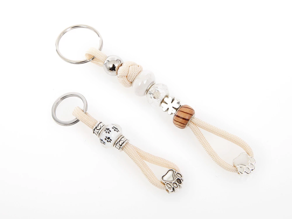 Mein Naturfarbener Schlüsselanhänger Mit Schmucksteinen 3 Mein Naturfarbener Schlüsselanhänger Mit Schmucksteinen