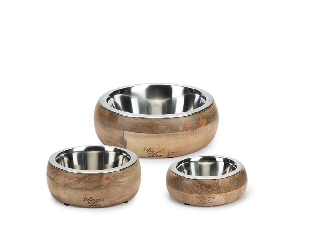 Hundenapf Holznapf Mandira 3 Hundenapf Holznapf Mandira