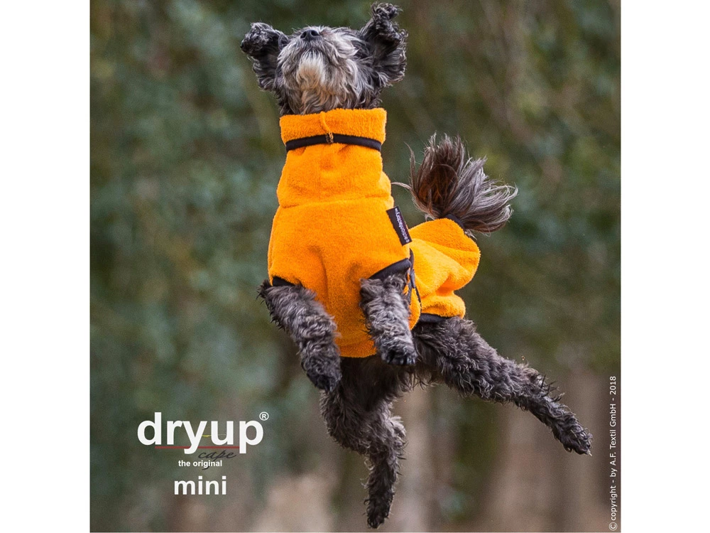 Dryup Cape Hundebademantel Mini Clementine 4 Dryup Cape Hundebademantel Mini Clementine – Bild 2