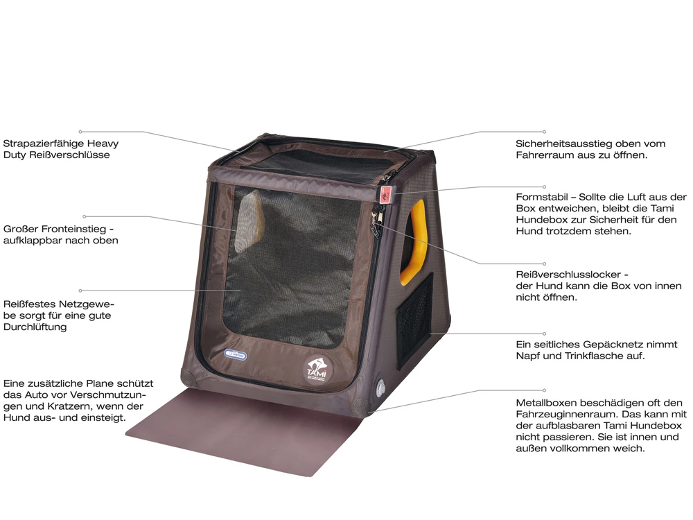 Tami Airbag Hundebox 5 Tami Airbag Hundebox – Bild 3