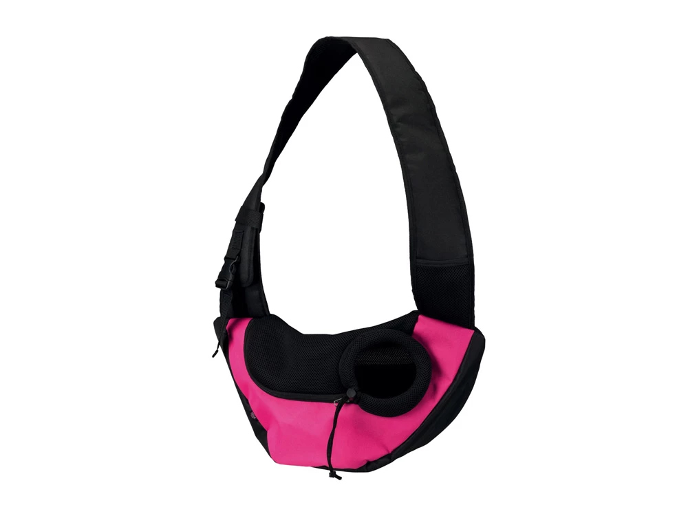 Trixie Hundetasche Front Sling Pink/schwarz 3 Trixie Hundetasche Front Sling Pink/schwarz