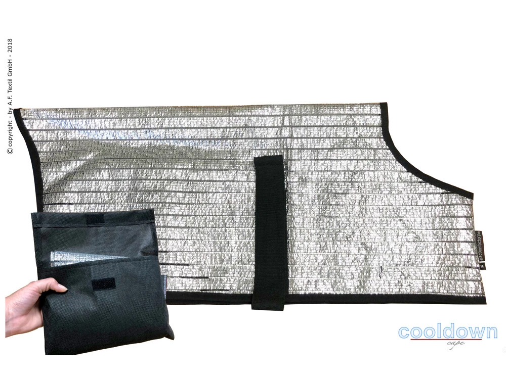 Cooldown Cape Hundeweste 5 Cooldown Cape Hundeweste – Bild 3