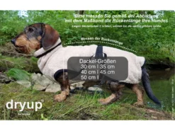 Dryup Cape Hundebademantel Dackel Spezial Sand 7 Dryup Cape Hundebademantel Dackel Spezial Sand -Günstiges Hundeshop Geschäft 502764 Product