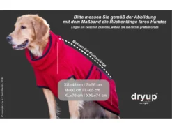 Dryup Cape Hundebademantel Red Pepper 9 Dryup Cape Hundebademantel Red Pepper -Günstiges Hundeshop Geschäft 506858 Product