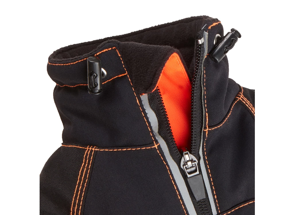 Wolters Hundejacke Xtra Strong Schwarz/neon Orange 4 Wolters Hundejacke Xtra Strong Schwarz/neon Orange – Bild 2
