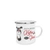 Pfotenschild Emaille-Tasse Erst Kaffee Dann Gassi -Günstiges Hundeshop Geschäft 519233 Product