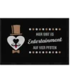 Pfotenschild Design Fußmatte Entertainment Auf Vier Pfoten 2 Pfotenschild Design Fußmatte Entertainment Auf Vier Pfoten -Günstiges Hundeshop Geschäft 519439 Product