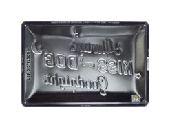 Pfotenschild Kiss Your Dog 20x30 Cm 7 Pfotenschild Kiss Your Dog 20x30 Cm -Günstiges Hundeshop Geschäft 519787 Product