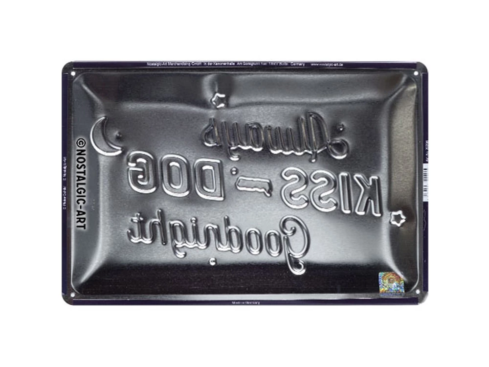 Pfotenschild Kiss Your Dog 20x30 Cm 5 Pfotenschild Kiss Your Dog 20x30 Cm – Bild 3