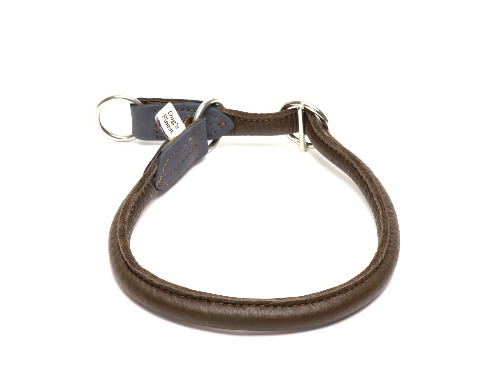 Elchleder Zugstopp Hundehalsband Wildfang 4 Elchleder Zugstopp Hundehalsband Wildfang – Bild 2