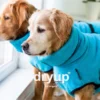 Dryup Cape Hundebademantel Cyan -Günstiges Hundeshop Geschäft 555146 Product