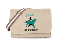 Australian Shepherd Canvas Tasche Sahara Dog Star