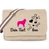 Border Collie Canvas Tasche Sahara Bones & Hearts -Günstiges Hundeshop Geschäft 565007 Product