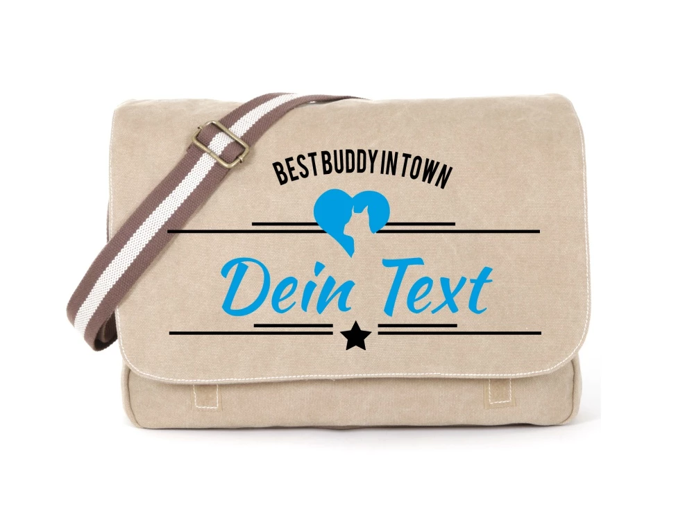 Boston Terrier Canvas Tasche Sahara Best Buddy 3 Boston Terrier Canvas Tasche Sahara Best Buddy