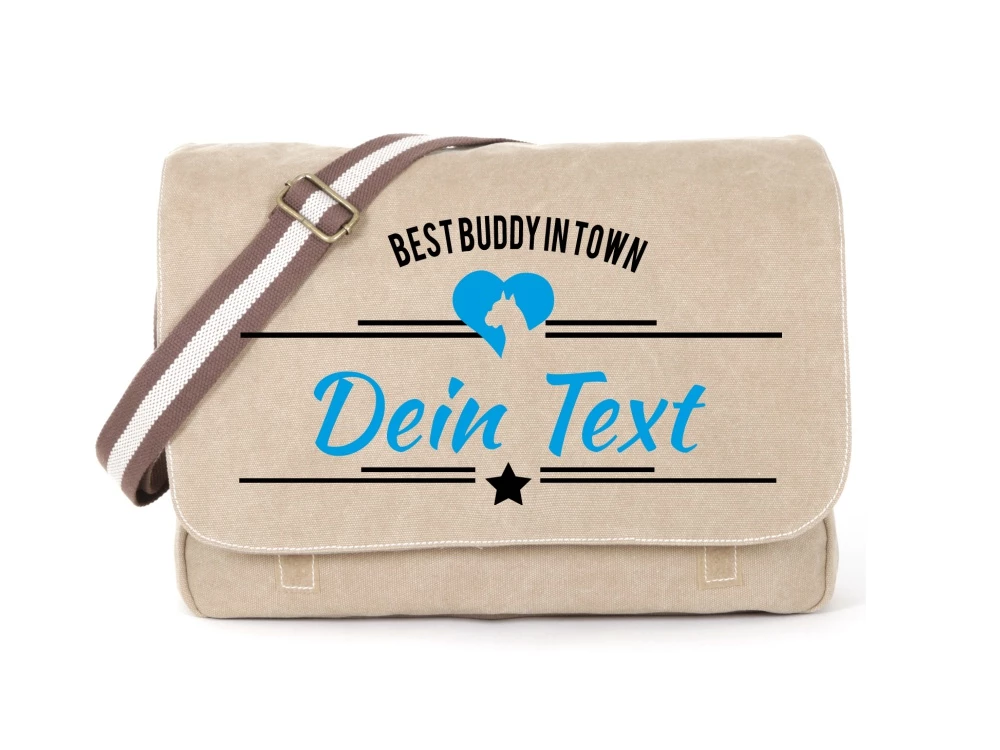 Boxer Canvas Tasche Sahara Best Buddy 3 Boxer Canvas Tasche Sahara Best Buddy