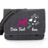 Boxer Canvas Tasche Schwarz Bones & Hearts 2 Boxer Canvas Tasche Schwarz Bones & Hearts -Günstiges Hundeshop Geschäft 567047 Product