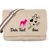 Bulldogge Canvas Tasche Sahara Bones & Hearts 1 Bulldogge Canvas Tasche Sahara Bones & Hearts -Günstiges Hundeshop Geschäft 568031 Product