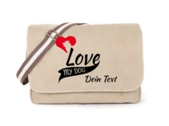 Cairn Terrier Canvas Tasche Sahara My Dog Love