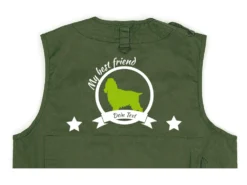 Cocker Spaniel Hundesport Weste Oliv Best Friend