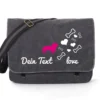 Dackel Canvas Tasche Schwarz Bones & Hearts 1 Dackel Canvas Tasche Schwarz Bones & Hearts -Günstiges Hundeshop Geschäft 575111 Product