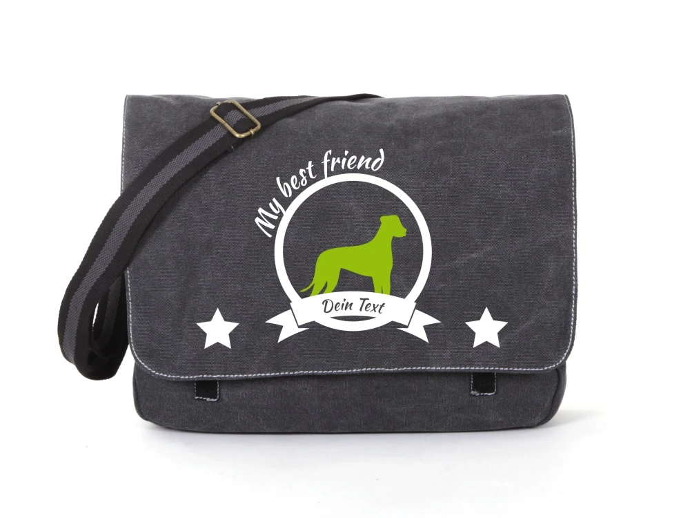 Deutsche Dogge Canvas Tasche Schwarz 3 Deutsche Dogge Canvas Tasche Schwarz