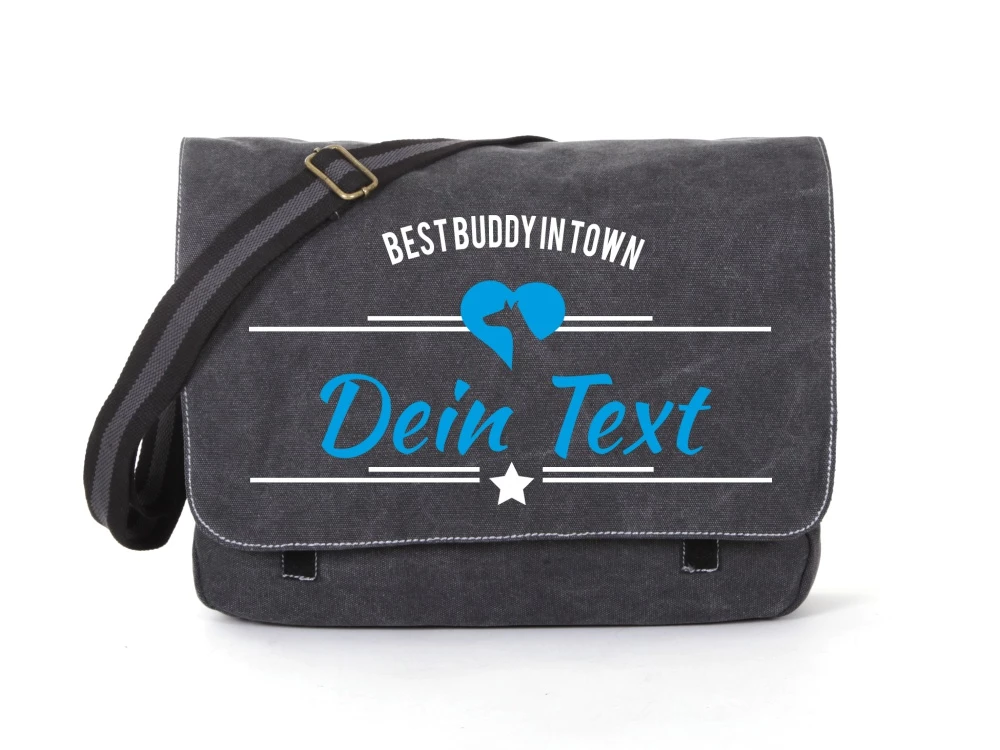 Dobermann Canvas Tasche Schwarz Best Buddy 3 Dobermann Canvas Tasche Schwarz Best Buddy
