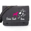 Dobermann Canvas Tasche Schwarz Bones & Hearts -Günstiges Hundeshop Geschäft 578135 Product