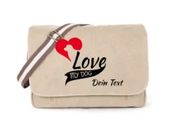 Hovawart Canvas Tasche Sahara My Dog Love