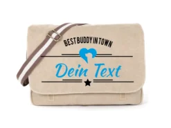Labrador Canvas Tasche Sahara Best Buddy