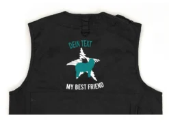 Neufundländer Hundesport Weste Schwarz Dog Star