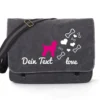 Pudel Canvas Tasche Schwarz Bones & Hearts 1 Pudel Canvas Tasche Schwarz Bones & Hearts -Günstiges Hundeshop Geschäft 585191 Product