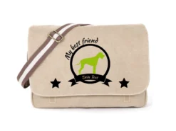 Rhodesian Ridgeback Canvas Tasche Sahara