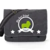 Spaniel Canvas Tasche Schwarz