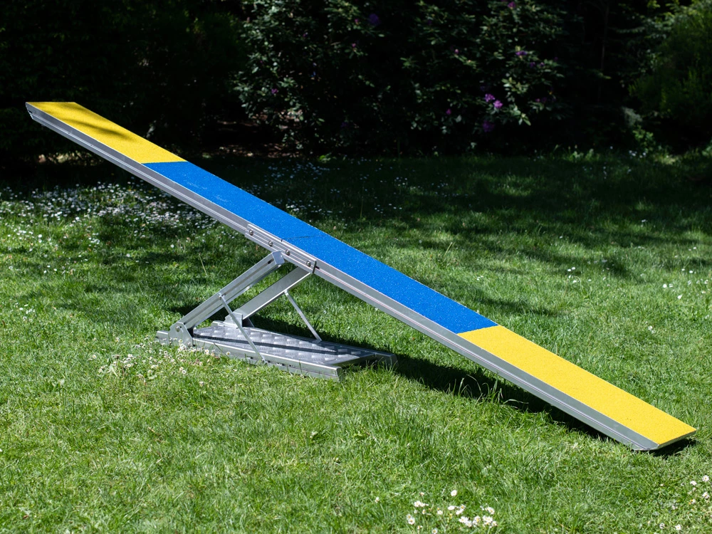 Hunde Profi ALU Agility Turnier Wippe FCI Konform 3 Hunde Profi ALU Agility Turnier Wippe FCI Konform