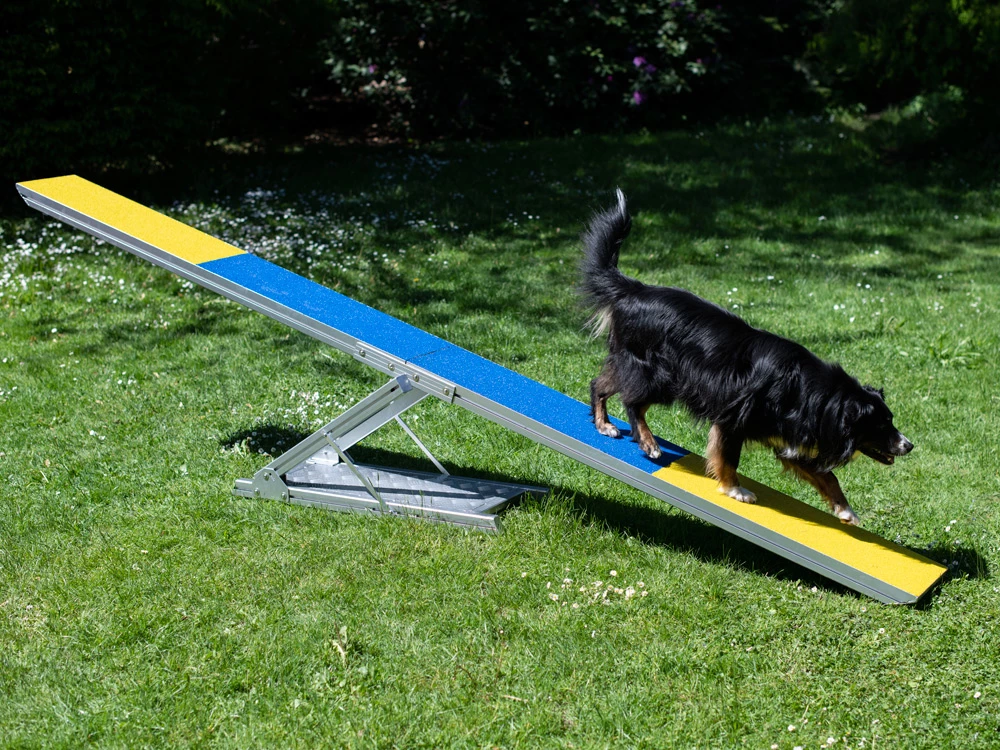 Hunde Profi ALU Agility Turnier Wippe FCI Konform 4 Hunde Profi ALU Agility Turnier Wippe FCI Konform – Bild 2