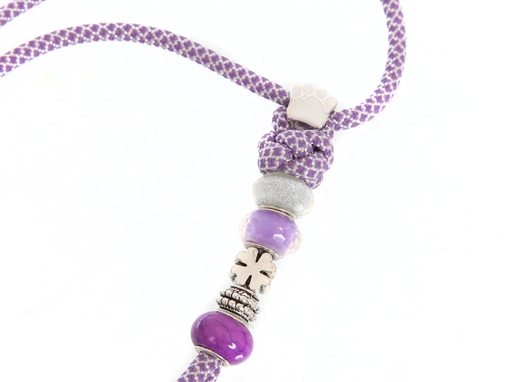 Mein Fliederfarbenes Pfeifenband Mit Schmucksteinen 4 Mein Fliederfarbenes Pfeifenband Mit Schmucksteinen – Bild 2