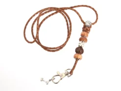 Mein Leder-Pfeifenband Mit Schmucksteinen Tabak