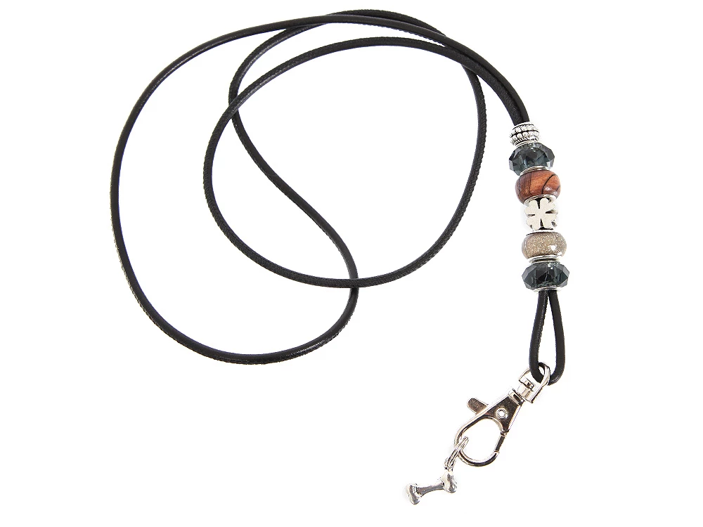 Mein Leder-Pfeifenband Mit Schmucksteinen Schwarz 3 Mein Leder-Pfeifenband Mit Schmucksteinen Schwarz