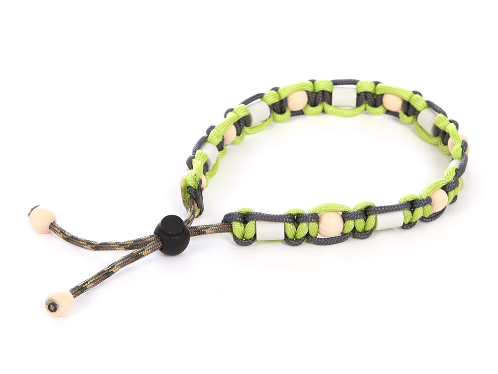 HundeNerd® GuteVibes EM-Halsband Zirbenholz Lime 3 HundeNerd® GuteVibes EM-Halsband Zirbenholz Lime