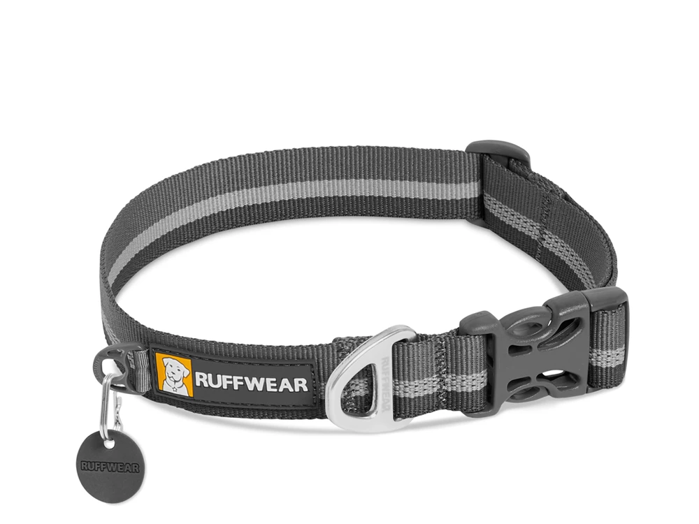 Ruffwear Crag™ Reflektierendes Hundehalsband Granite Gray 3 Ruffwear Crag™ Reflektierendes Hundehalsband Granite Gray