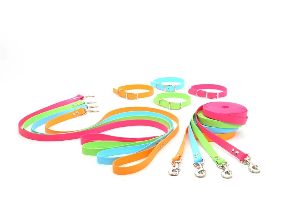 Relaxoo Biothane Hundehalsband Apple Green 16mm Breit 4 Relaxoo Biothane Hundehalsband Apple Green 16mm Breit – Bild 2