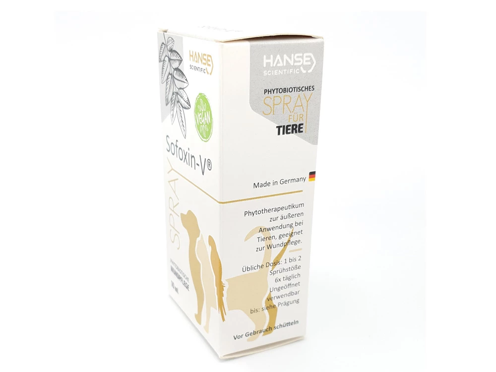 Sofoxin-V Natürliches Wundpflegespray Für Hunde 4 Sofoxin-V Natürliches Wundpflegespray Für Hunde – Bild 2