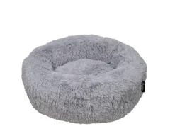 District 70 FUZZ Hundebett Donut Light Grey