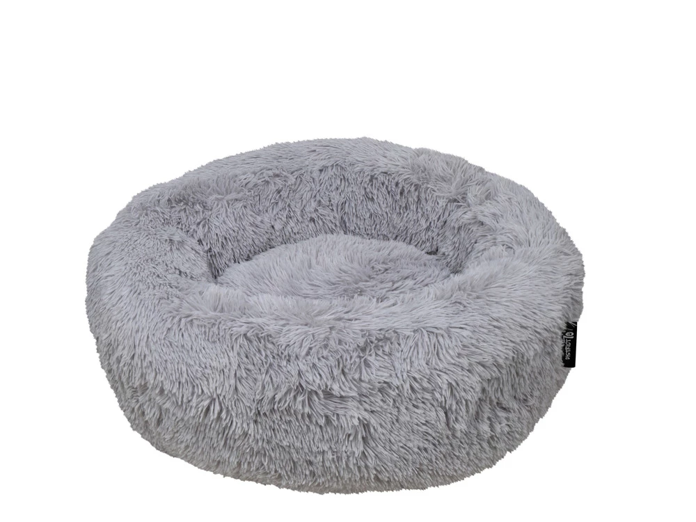 District 70 FUZZ Hundebett Donut Light Grey 3 District 70 FUZZ Hundebett Donut Light Grey