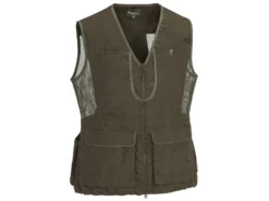 Pinewood® Dog Sports 2.0 Damen Weste Wildlederbraun/olive