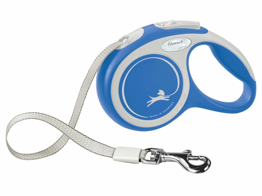 Flexi New Comfort Hunde Gurtleine Blau 3 Flexi New Comfort Hunde Gurtleine Blau