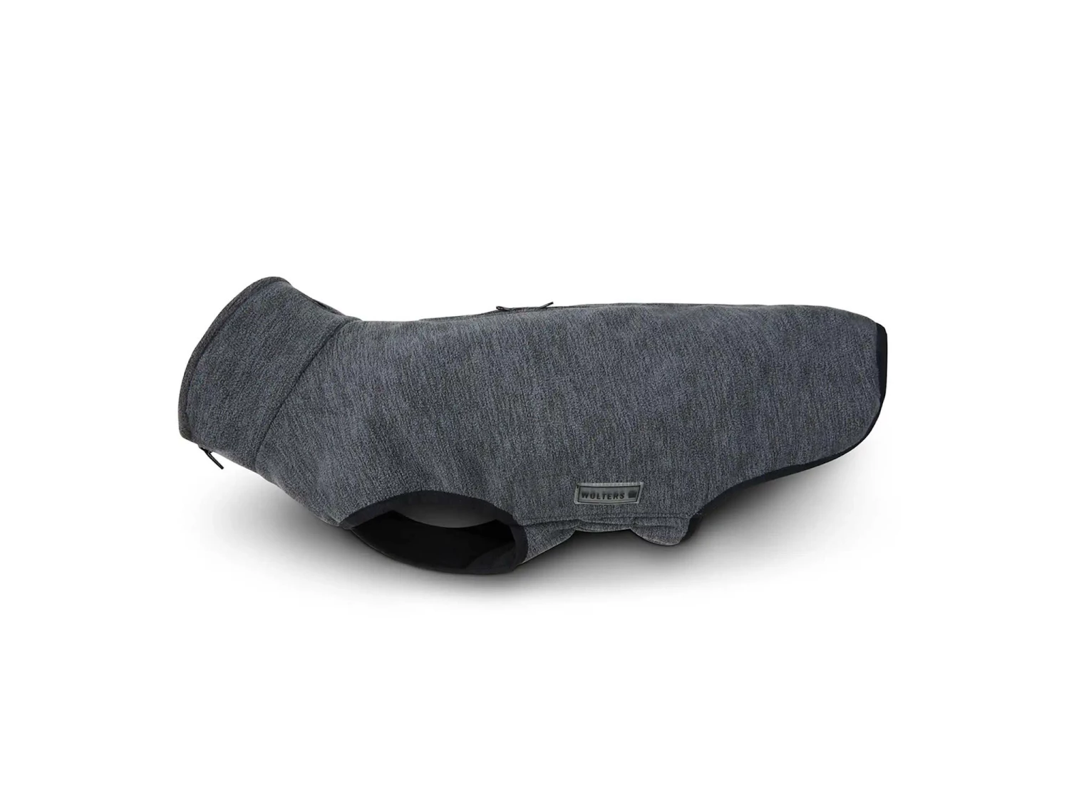 Wolters Hundejacke Fleece Casual Soft & Dry Grau Meliert 3 Wolters Hundejacke Fleece Casual Soft & Dry Grau Meliert