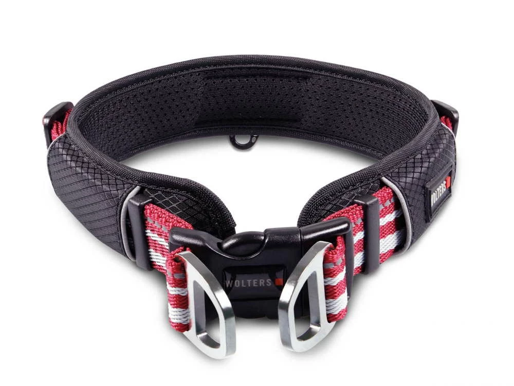 Wolters Active Pro Halsband Rot/schwarz 3 Wolters Active Pro Halsband Rot/schwarz