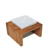 Replus Futterstation Meshidai True Einzelnapf Teak 2 Replus Futterstation Meshidai True Einzelnapf Teak -Günstiges Hundeshop Geschäft 698882 Product