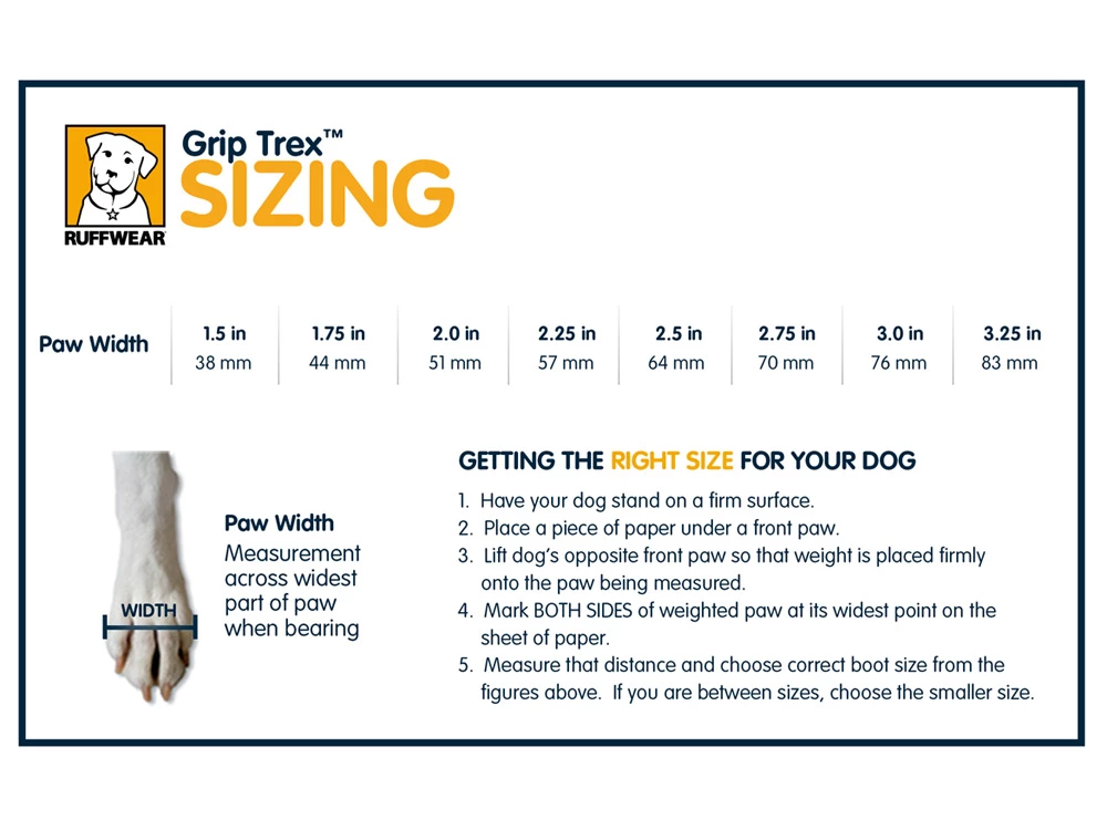 Ruffwear Grip Trex ™ Hundeschuhe Obsidian Black 5 Ruffwear Grip Trex ™ Hundeschuhe Obsidian Black – Bild 3